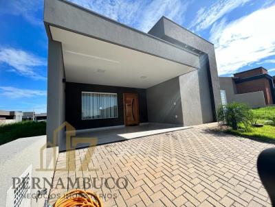 Casa em Condom�nio para Venda, em Mirassol, bairro Setlife Residence Club II, 3 dormit�rios, 3 banheiros, 1 su�te, 4 vagas